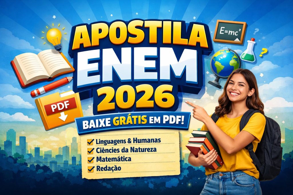 baixar apostila ENEM 2026 grátis