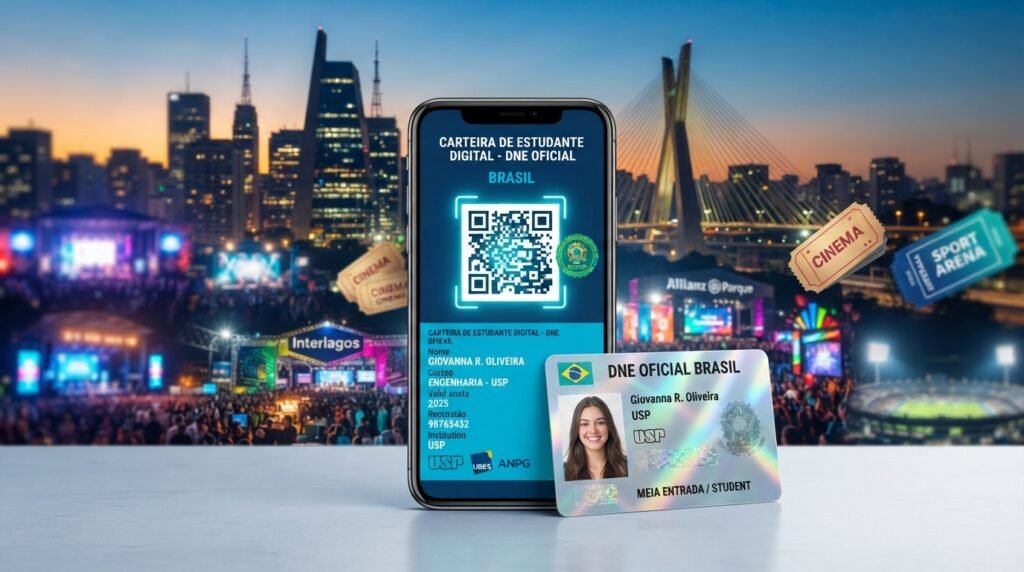 Carteira de Estudante SP e SPTrans Meia-Entrada em São Paulo