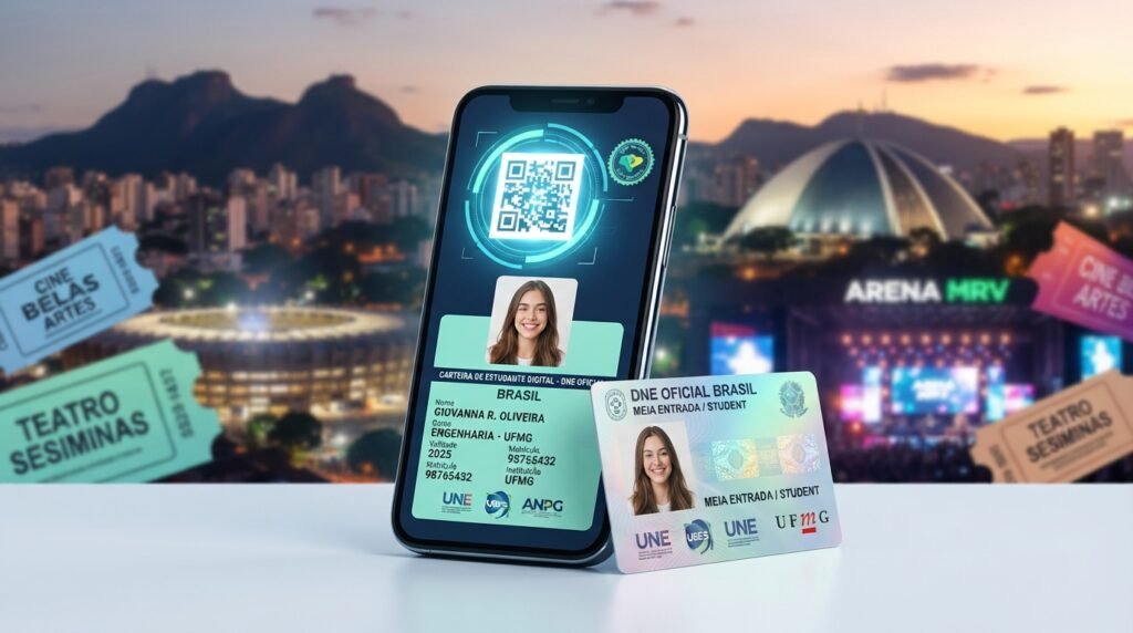 Carteirinha de Estudante MG e BHBus Meia-Entrada em Minas