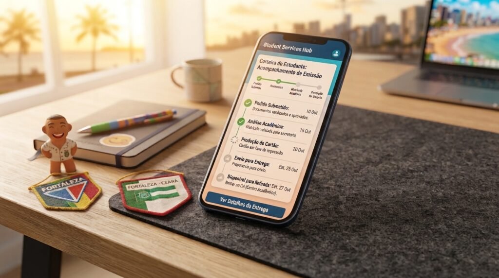Consultar Carteira de Estudante Etufor Acompanhar Situação Online