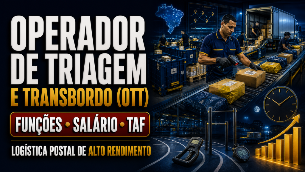 Operador de Triagem dos Correios (OTT) Funções e Salários