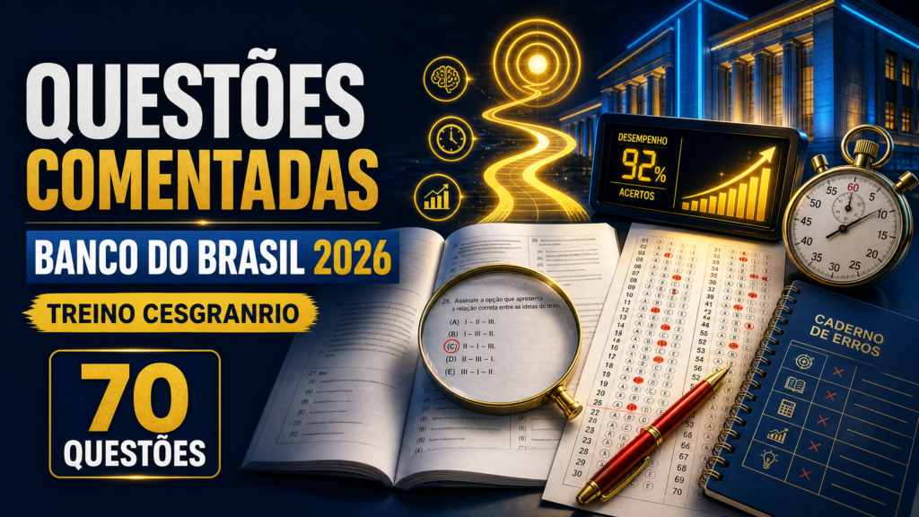 Questões Comentadas Banco do Brasil: Como Treinar Cesgranrio