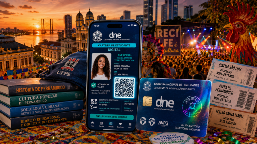 carteira de estudante grande recife